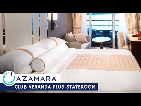 Azamara Quest | Forward Facing Club Veranda Plus Walkthrough Tour & Review 4K | Azamara Club Cruises