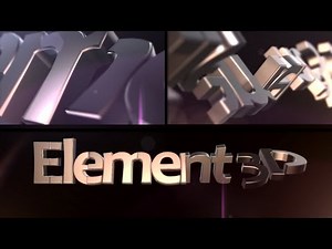 TUTO : Découpez et animez un texte avec Element 3D - Teaser