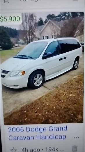 2006 Dodge caravan 194k 5,900 nice van