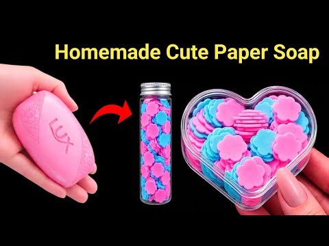 How to Make Paper Soap Kit at Home | Homemade Paper Soap Kit | Diy Paper Soap | Homemade Paper Soap