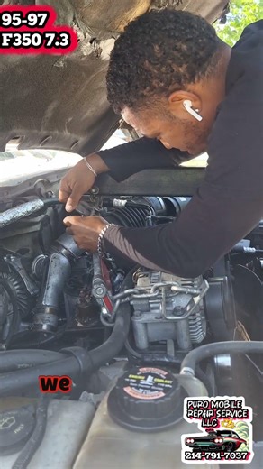 7.3 Diesel stalls when put in gear? Fix This Oil Filter Issue Easily! Icp sensor #shorts