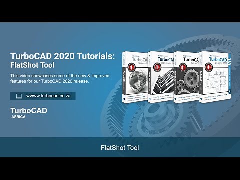 TurboCAD 2020 New Features: FlatShot Tool