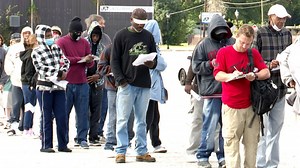 Hundreds line up for Augusta vaccine incentive