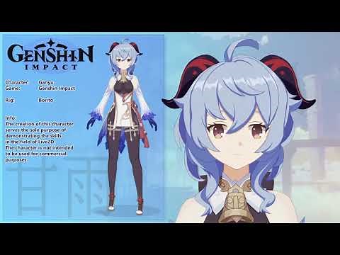 Ganyu - Genshin Impact [Live2D Showcase]
