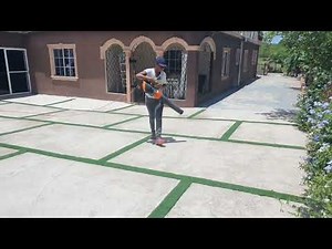 #How to install artifical turf/grass #how to strip concrete