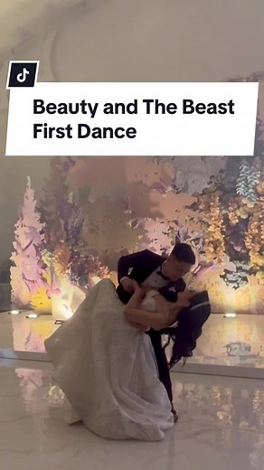Magical Beauty and the Beast Disney Wedding Dance