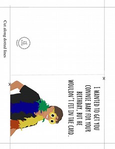 TSITP Funny Printable Birthday Card (PDF), Conrad Fisher Birthday Card, Connie Baby Birthday Card, TV Show Bday Card - Etsy UK