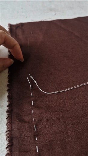 Connecting Thread Tutorial #shorts #sewing #shortvideo #sewinghacks