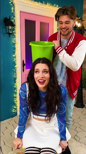 Splashing Fun: Ice Bucket Challenge Remix! #shorts