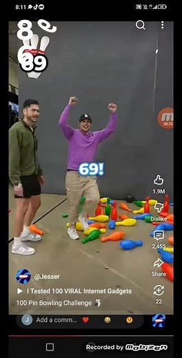 100 pin bowling challenge part 2