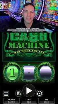 $500 Bets on Cash Machine - Full Screen!