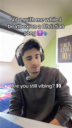 Beatboxing on Altar - Hulvey, Forrest Frank #fyp #christian #beatbox #vibes #christiansong #viral