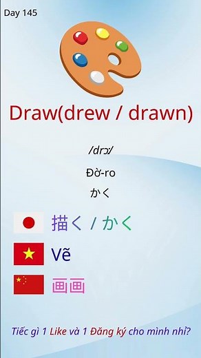 Day 145: Học 5 từ tiếng anh mỗi ngày #shorts