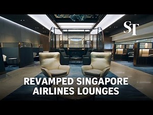 Inside the revamped Singapore Airlines lounges at Changi Airport