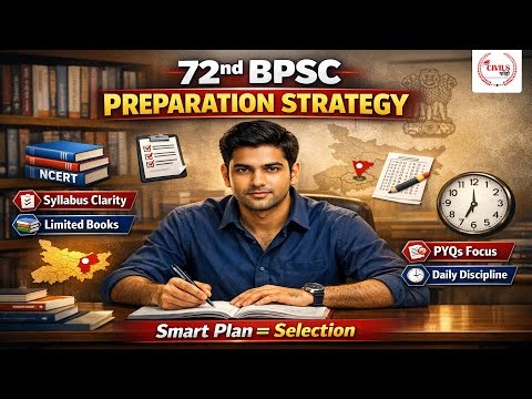72nd BPSC Preparation Strategy | Smart Plan for Selection | NCERT, PYQs & Daily Discipline