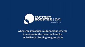 5.3K views · 60 reactions | Innovations from past Factory Booster Days are transforming #Stellantis manufacturing! AI-powered solutions like wheel.me’s Autonomous Driving Wheels enables any cart in a plant to become an automated mobile robot (AMR). Discover more innovations: https://www.stellantis.com/en/news/press-releases/2024/september/stellantis-deploys-ai-enabled-innovations-to-boost-manufacturing-efficiency-sustainability-and-improve-workplace | Stellantis | Facebook