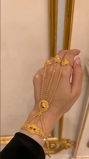 gold hathful design for women !! #jewellery #trending
