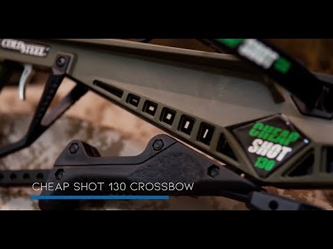 Cheap Shot 130 Crossbow with new Broadheads - Buzz Saw/Wrecking ball