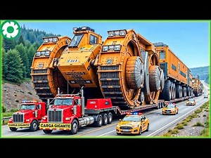 Unbelievable! Discover How To Move The Machines! | Biggest Heavy Machinery Machines - The Engine