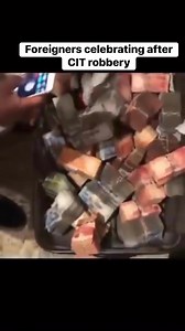 18K views · 148 reactions | Foreigners celebrating after CIT robbery, Fidelity money bag can be seen on the video. | Psaflive News | Facebook
