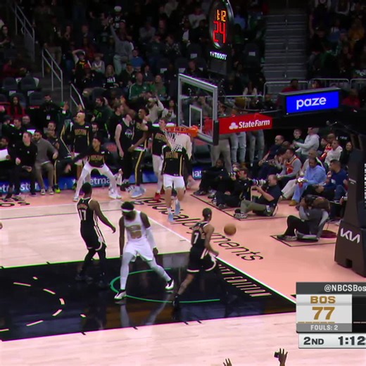 Sam is SCORCHING 🔥 Sam went 7/8 from deep in the first half | Boston Celtics