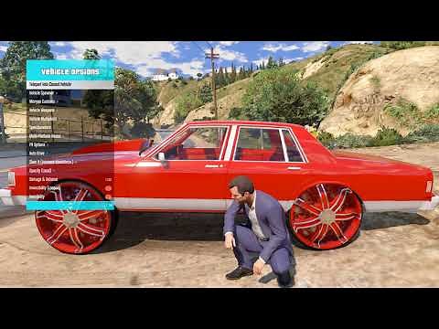 GTA 5 Mods - Custom Box Chevy Donk, Camaro, and skyline r34 projects