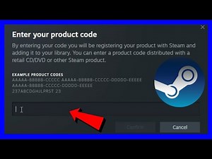 How to Redeem Product Code on Steam | Redeem a CD Key on Steam