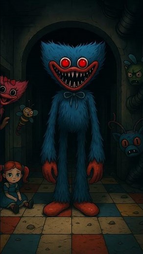 Huggy Will scare you! | Huggy Wuggy Shorts Animation #shorts #huggywuggy #huggy