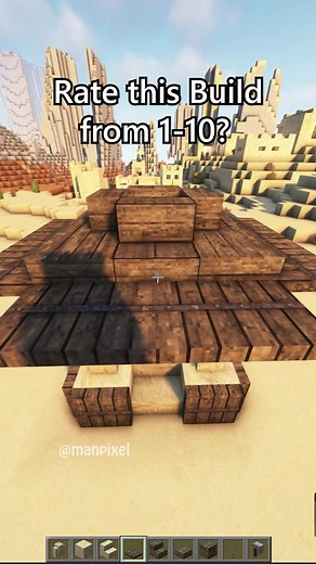 Minecraft Desert Well Build Tutorial