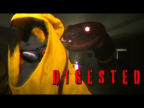 Digested By A Giant Snake!