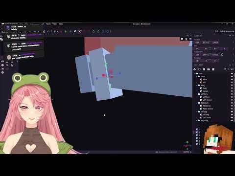 QNA! Teaching how to make models! 🌀 Blockbench // Figura Model‼️