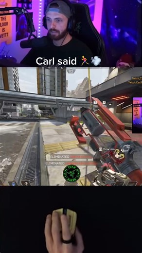 he a runner he a track star #apex #apexlegends #teamRazer | Cau7ion