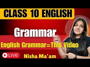 Class 10 English Grammar Full Revision | Complete CBSE Exam Preparation 2025