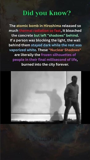 How the Heat Flash Created Human Silhouettes