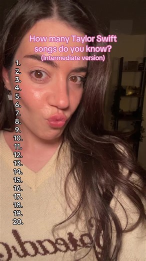 Test Your Knowledge: Taylor Swift Song Quiz