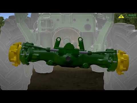 Trator John Deere 5G - Eixo Dianteiro Suspenso