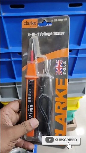 Clarke 8-in-1 Voltage Tester ⚡ | Multi Range Electrical Tester | Tool Demo #VoltageTester #Tools