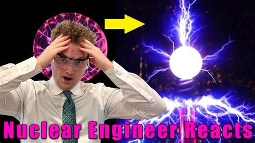 Nuclear Engineer Reacts to DIY Overclocked Plasma Globe – 2,500 to Over 1 Million Volts