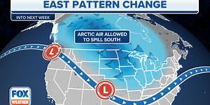 'Greenland block' to funnel in arctic air, increased snow chances across East