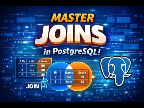 Master JOINS in PostgreSQL