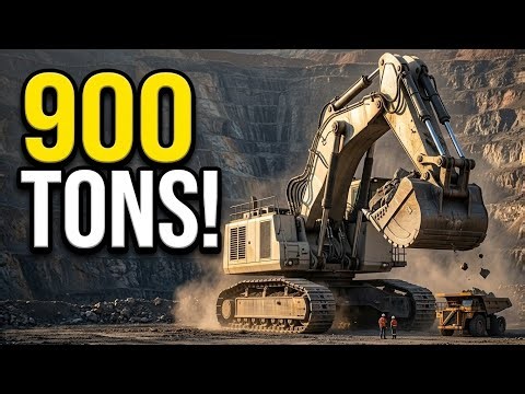 World's Biggest Mining Excavator | The 900-Ton Komatsu PC9000