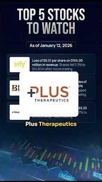 Top 5 Stocks To Watch Today In The Stock Market