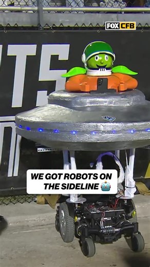 CFB on FOX on Instagram: "Some bionic guests on the sideline in Orlando 🦾"