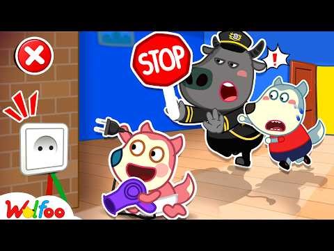 Don't Touch the Electricity | Safety Tips | Educational Cartoon | Wolfoo Channel | Kids Cartoon