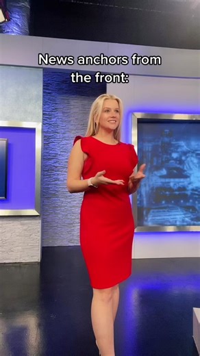 News Anchor's Desk Setup Revealed