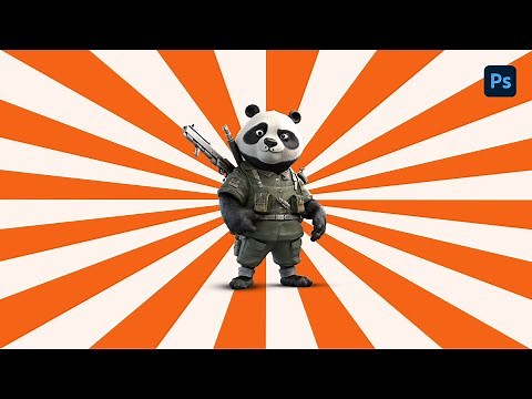 How to Make Sunburst Effect in Photoshop