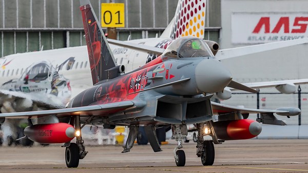 Auf diesen drei zivilen Flughäfen haben Eurofighter für den Ernstfall trainiert