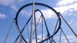 Thrill-seekers meet their match on the award-winning Orion, one of only seven giga coasters in the world, a class of roller coasters having a height or drop of 300-399 feet. #KingsIsland | Kings Island