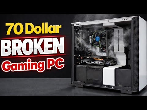 $70 Broken Gaming PC | Boot or Bluescreen EP 20