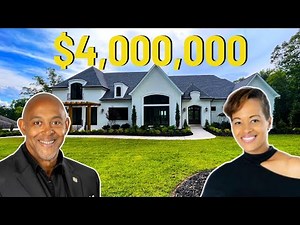 AMAZING $4,000,000 Luxury Home Tour in Charlotte North Carolina